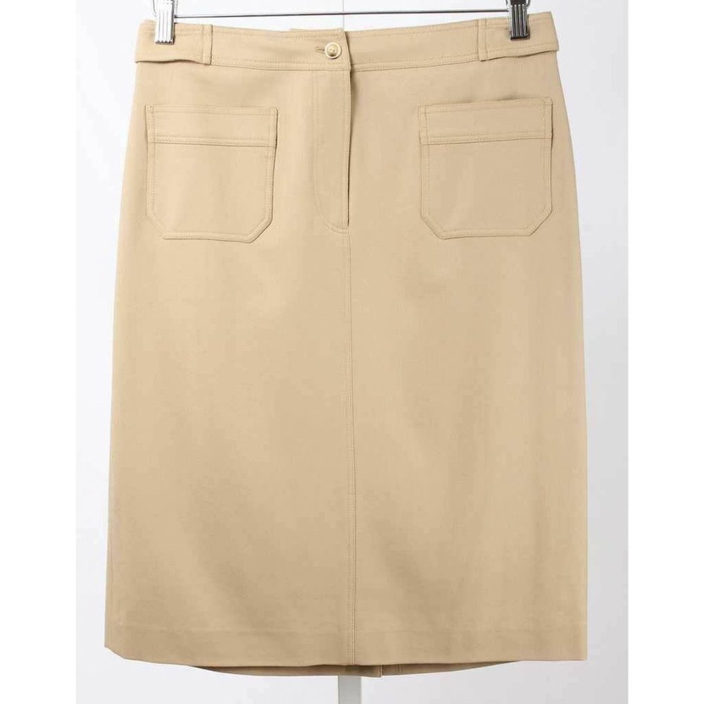 Talbots Collection Tan Straight Pencil Skirt NWT